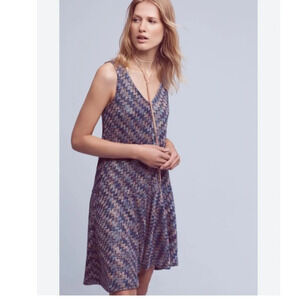 Anthropologie Multicolor Sleeveless Dress